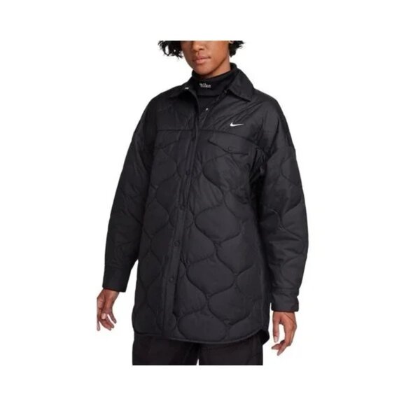 NWT Nike Sportswear Essential Quilted Trench Jacket - Picture 8 of 8